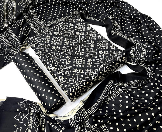 Reyon Patola Printed Dress Material