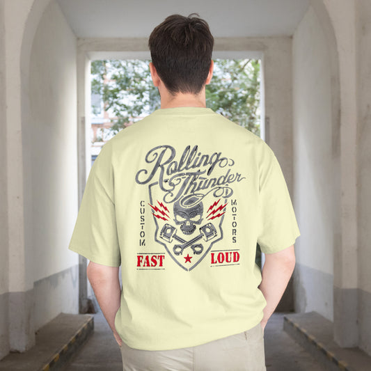 Rolling Thunder Oversized Classic T-Shirt