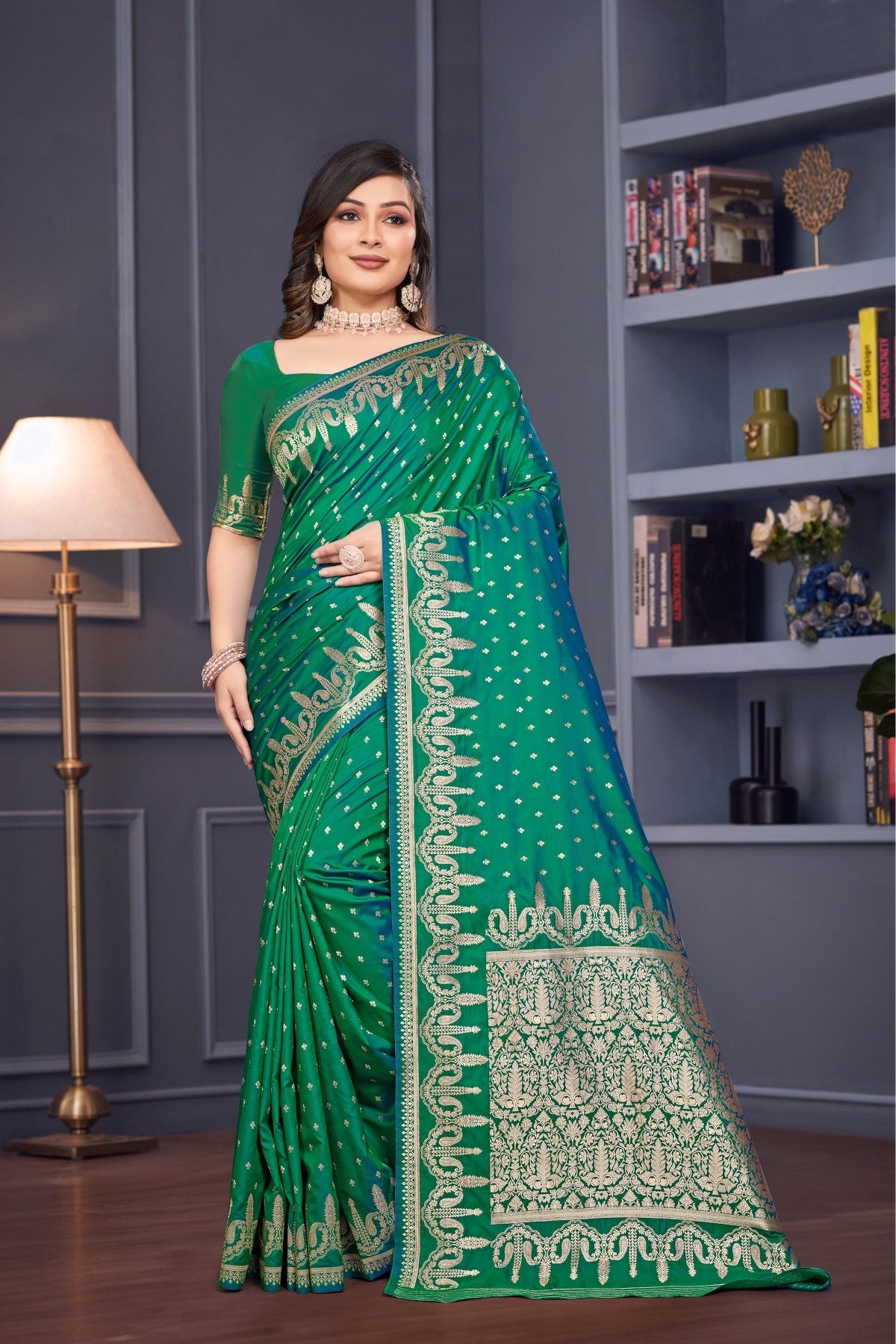 Vichitra Silk Saree