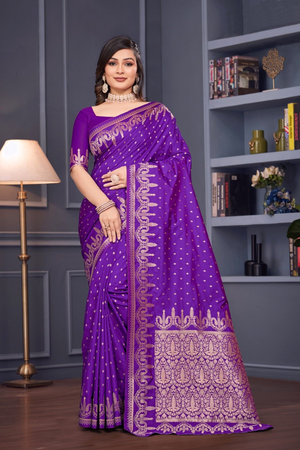 Vichitra Silk Saree