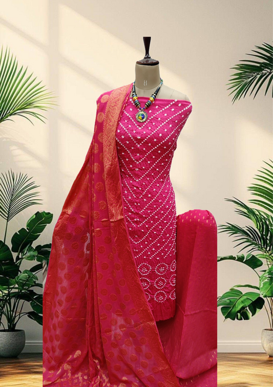 Cotton Satin Dress Material